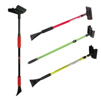 52" snow cleaning brush with telescopic handle